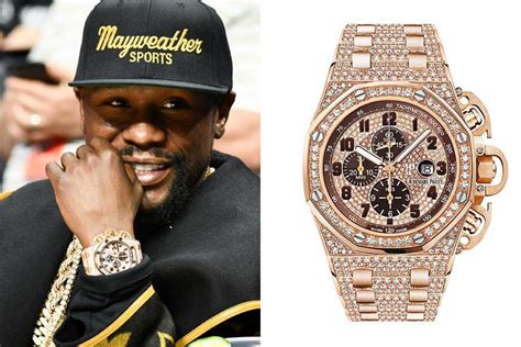 audemars piguet floyd mayweather|floyd mayweather gold watch.